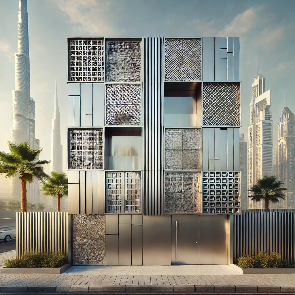 Bespoke Metal Cladding in Dubai